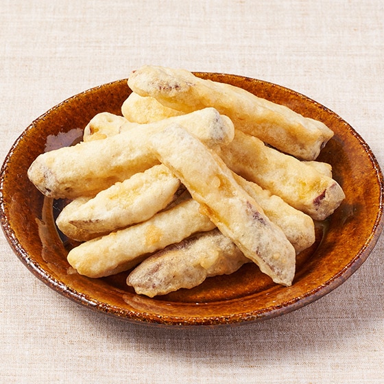 レンジで簡単!沖縄風さつまいもスティック天ぷら
