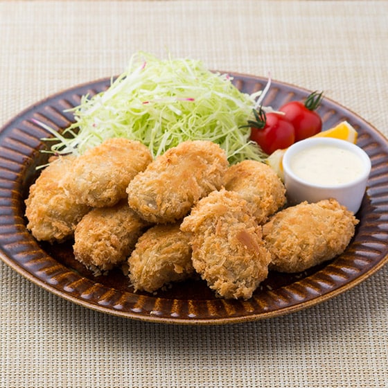 予約】広島県産かきフライ(8個入り)|有機野菜 通販 Oisix(おいしっくす)