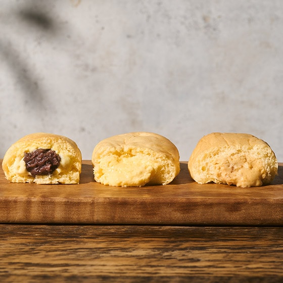 予約】八天堂 とろけるクリームコッペパン3種詰合せ|有機野菜 通販