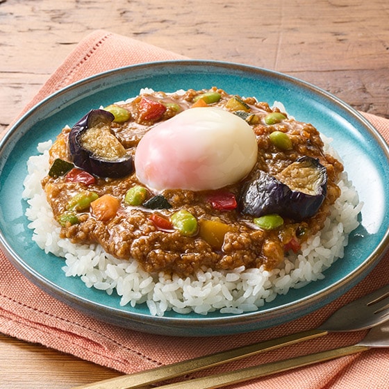 桃太郎　カレーライスのマルチトレイ＆納豆ご飯の小物入れ 桃太郎様専用 カレーライスのマルチトレイ＆納豆ご飯の小物入れ