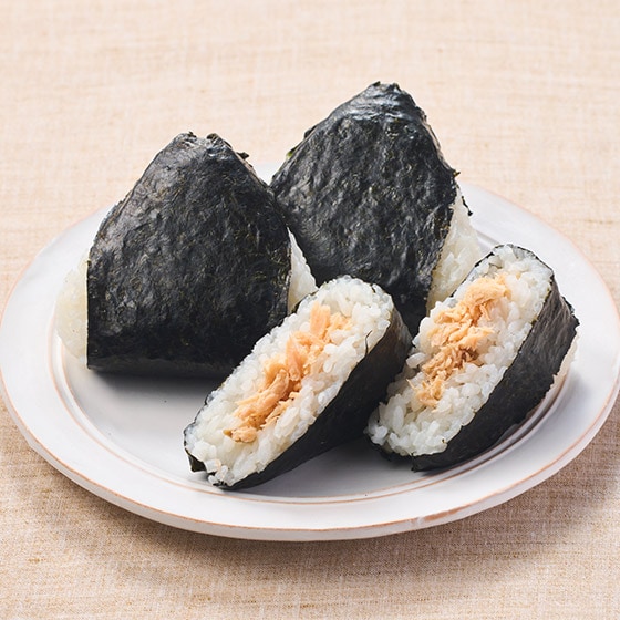 レンジで!ふっくら炊き上げた鮭おにぎり 3個