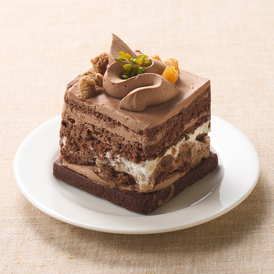 【予約】ナッツの食感楽しむ!オレンジショコラケーキ