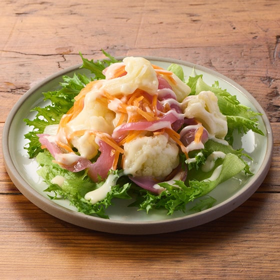 (副菜)リーフと!彩りサラダ(冷菜)