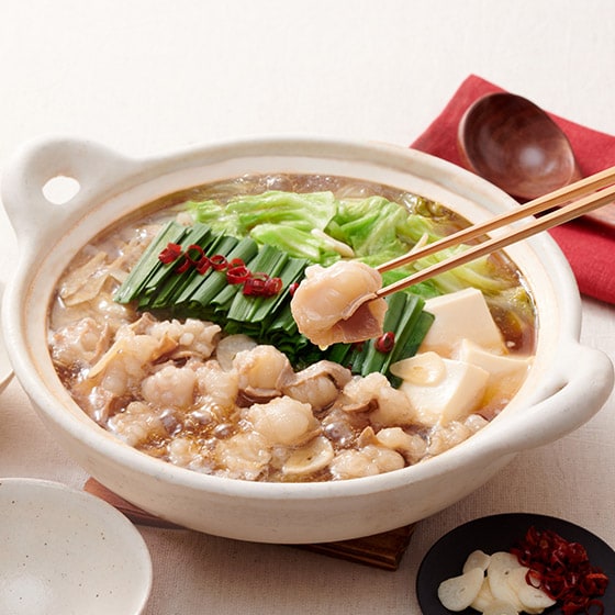 ちゃんぽん麺付き！やまやもつ鍋セット(2～3人前)|有機野菜 通販