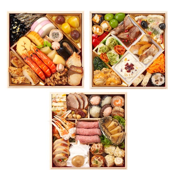 おせち】和洋三段重 上高砂 2026|有機野菜 通販 Oisix(おいしっくす)