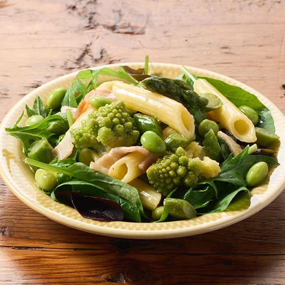 �i���؁j�y���l�ƃx�[�R���̃T���_