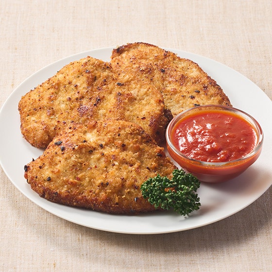 サクッと衣のミラノ風チキンカツレツ トマトソース付|有機野菜 通販