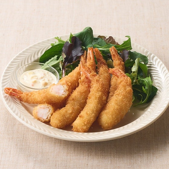 レンジでサクッと食感！ぷりぷりエビフライ|有機野菜 通販 Oisix