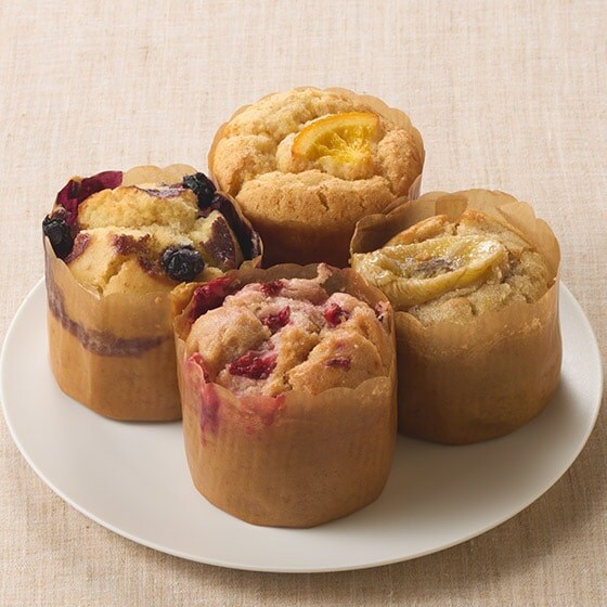 しっとり食感 おとうふマフィン4種セット(オレンジ入)|有機野菜 通販