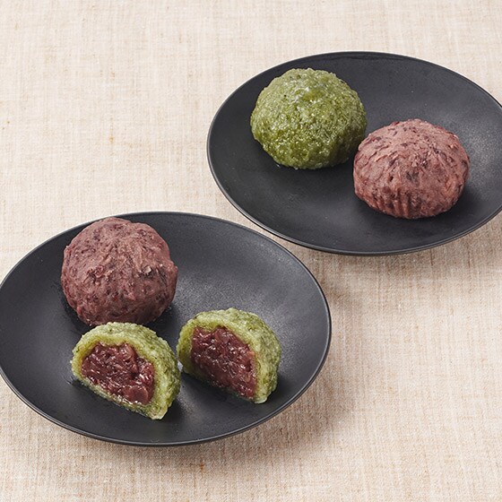 北海道産小豆使用！おはぎ2種セット(4個入り)|有機野菜 通販 Oisix