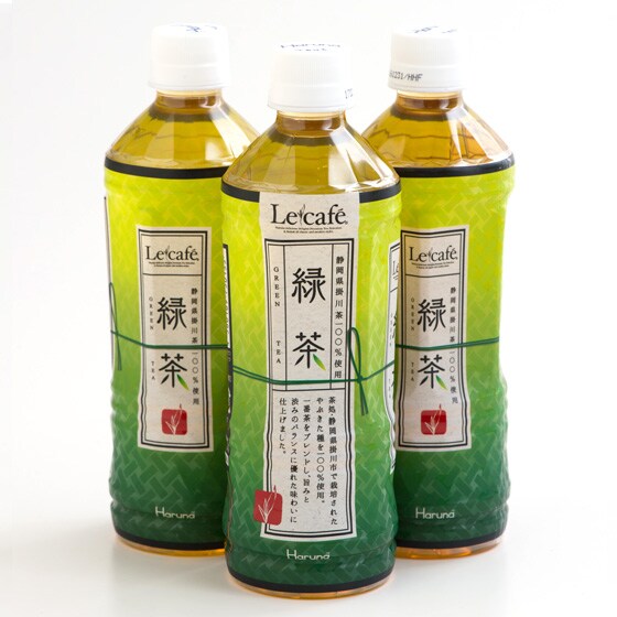 ル カフェ 緑茶 500ml ケース