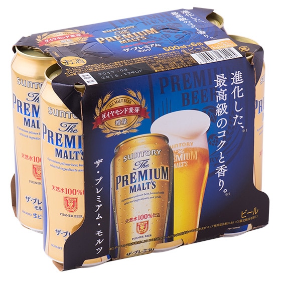 サントリー ザ プレミアム モルツ 500ml 6缶|有機野菜 通販 Oisix