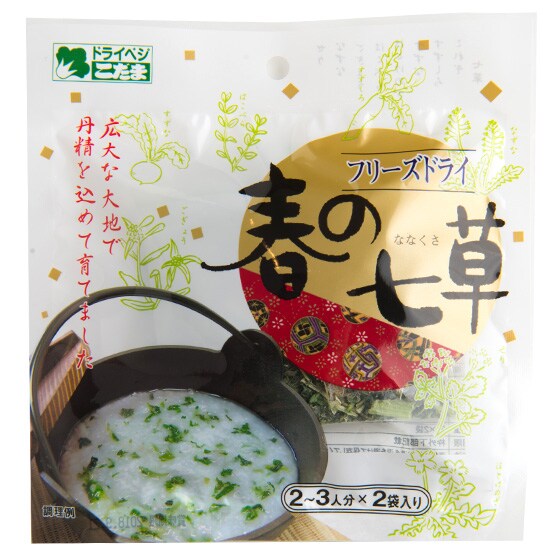 春の七草フリーズドライ 有機野菜 通販 ｏｉｓｉｘ おいしっくす