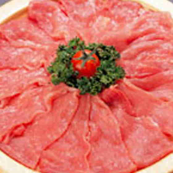 こめ育ち平牧三元豚モモスライス200g