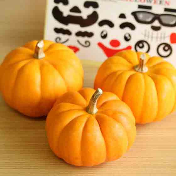 ハロウィン 観賞用パンプキン3個セット 有機野菜 通販 ｏｉｓｉｘ おいしっくす