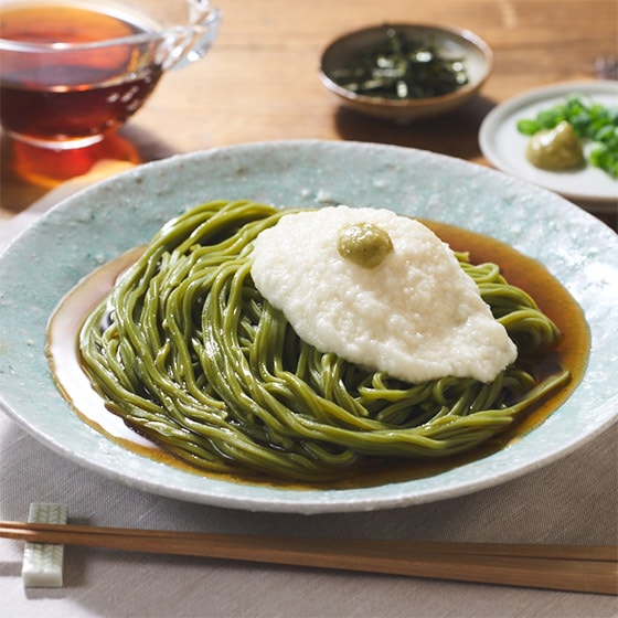 流水解凍で簡単！茶そば200g×3食入|有機野菜 通販 Oisix