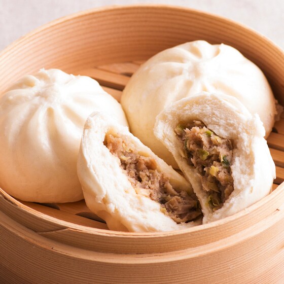 【化学調味料不使用】国産豚のジューシー豚まん