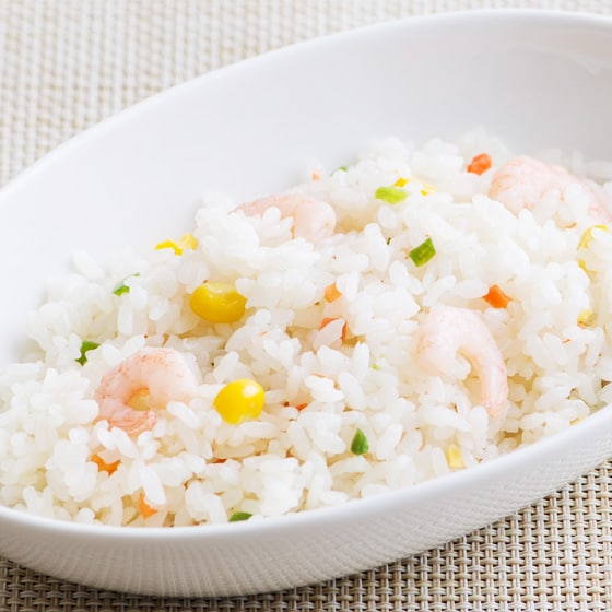えびと4種の野菜入りえぴピラフ