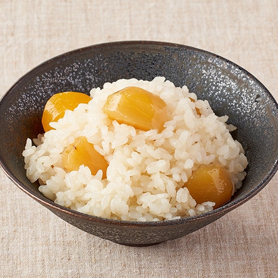 無漂白】だし香るゴロっと栗ごはんの素（甘露煮）|有機野菜 通販 Oisix