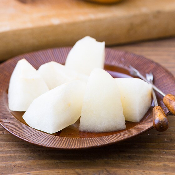お手軽カット 甘み染み出る 潤いの梨 有機野菜 通販 ｏｉｓｉｘ おいしっくす