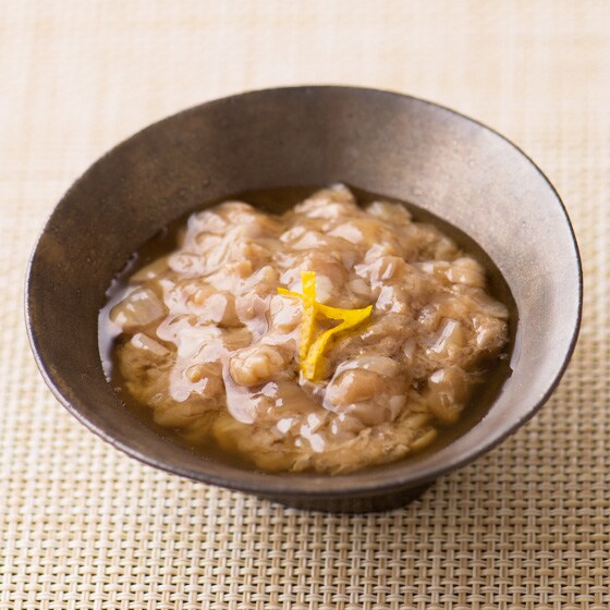 酸味が効いた土佐の酒盗(ゆず入り）