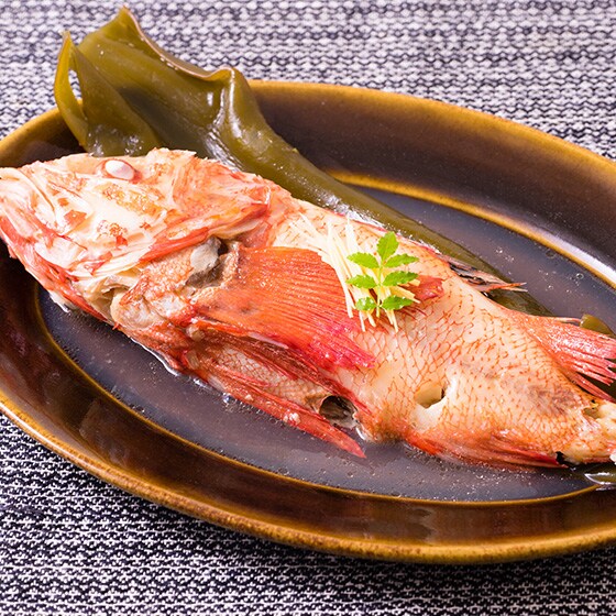 魚を味わう 北海道産キンキのうしお煮 有機野菜 通販 ｏｉｓｉｘ おいしっくす