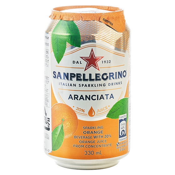 サンペレグリノ アランチャータ(オレンジ)330ml