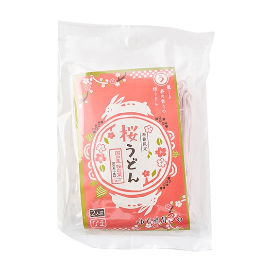 makaron♡出品です。 ほんのり香る 国産桜うどん(2食・つゆなし)|有機野菜 通販 Oisix