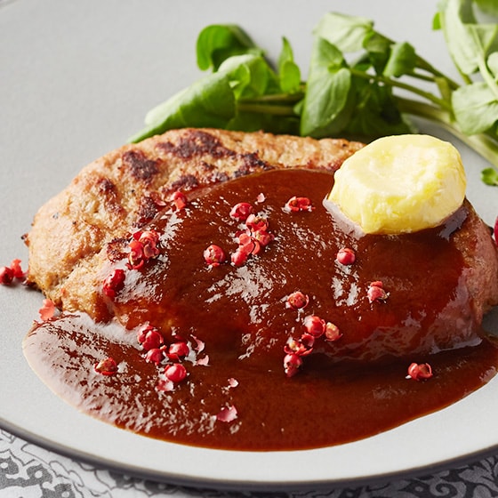 ハンバーグ 倉薗牛ハンバーグセット｜おとなの週末お取り寄せ倶楽部