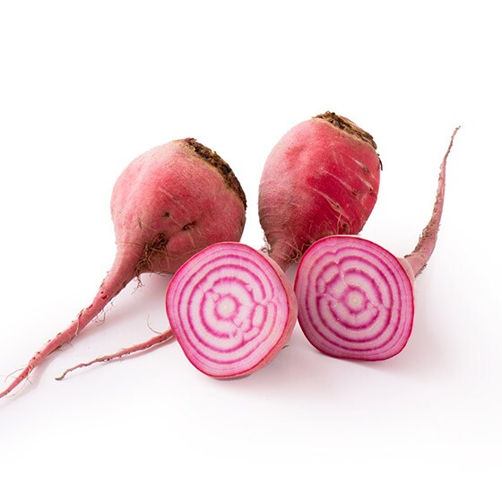 淡い模様 ぐるぐるビーツ 埼玉県産 有機野菜 通販 ｏｉｓｉｘ おいしっくす