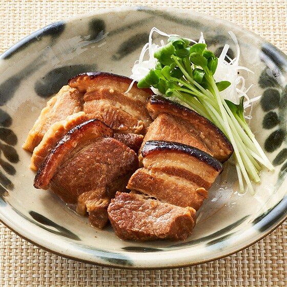 湯せんでとろとろ！香ばし炙りラフテー