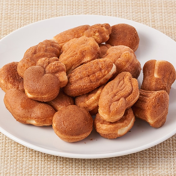 【アルミニウムフリー】野菜の形のひと口カステラ