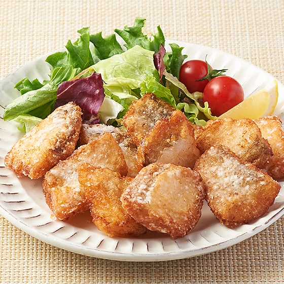 お家で揚げる三陸産タラの竜田揚げ（醤油味）