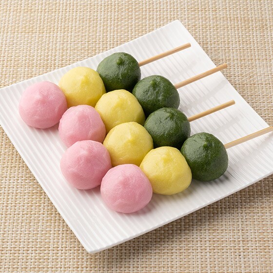 3色だんご 個包装 4本入 有機野菜 通販 ｏｉｓｉｘ おいしっくす