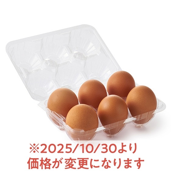 24種のハーブ育ち コクうまみたまご 赤玉6個