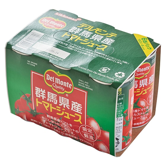 トマト 群馬県産完熟トマトジュース(6缶パック)|有機野菜 通販