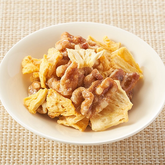 ザクザクおやつナッツ(焦がしはちみつクルミ&パイン)|有機野菜