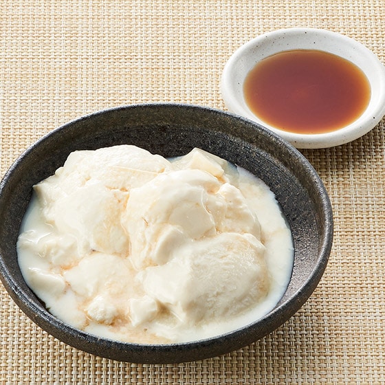 北の大豆 北海道大豆100% 豆乳入りおぼろ豆腐(たれ付)