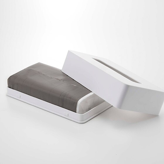 エコなソフトパックのティッシュにも