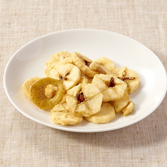 ここも食べられるチップス りんごの芯|有機野菜 通販 Oisix