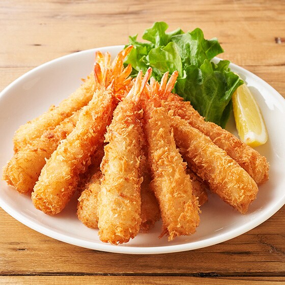 10尾入り！揚げたてを楽しむミニエビフライ