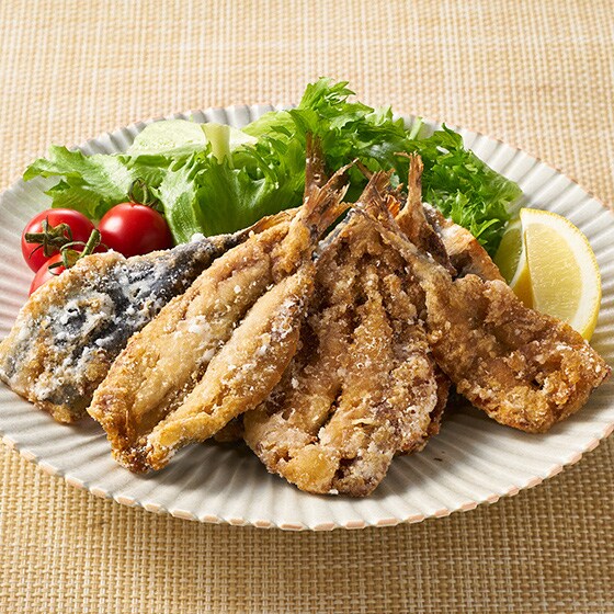フライパンで揚げ焼き 小いわし竜田揚げ 有機野菜 通販 ｏｉｓｉｘ おいしっくす