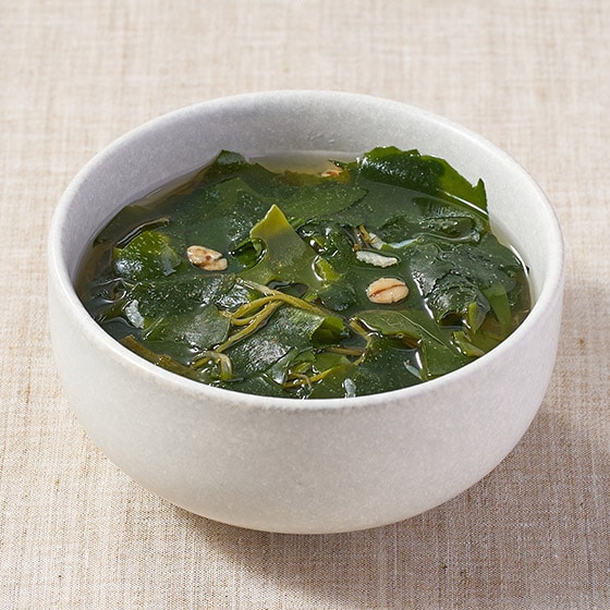 お湯を注ぐだけ！元昆布入りとろとろわかめスープ|有機野菜 通販