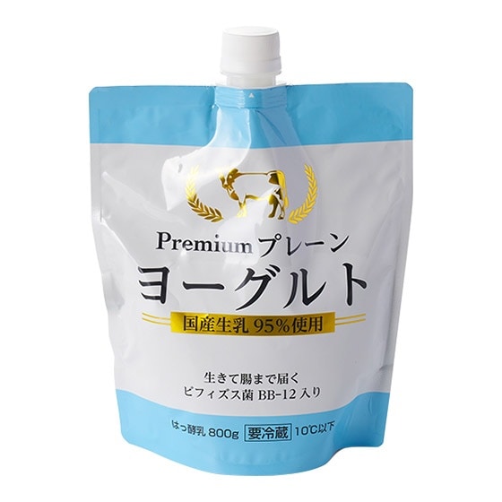 無糖】もっちりクリーミー！Premiumヨーグルト|有機野菜 通販 Oisix