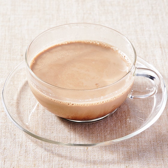 牛乳を加えて！香り高くビターな 大人のカフェモカ|有機野菜