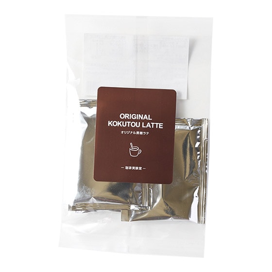 牛乳や豆乳を加えて!ビターな甘さの黒糖カフェラテ