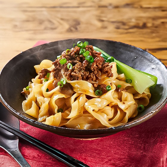 ごま油香る　ピリ辛！ビャンビャン麺(二人前)