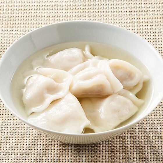 レンジで簡単!あっさりパクパク水餃子