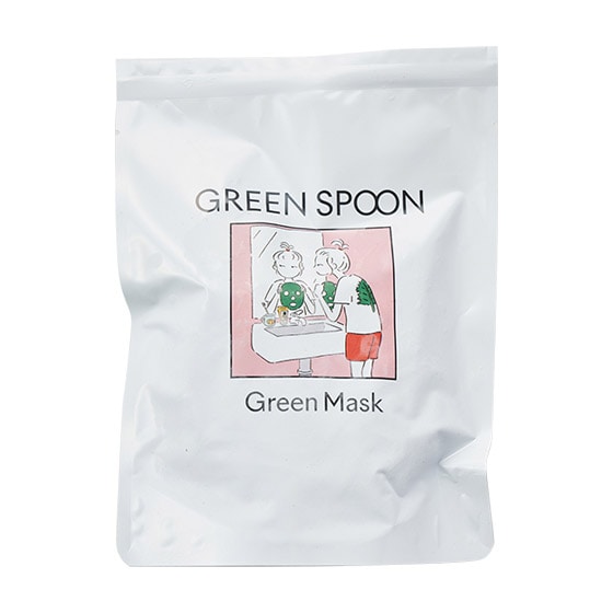 GREEN SPOON X[W[Green mask