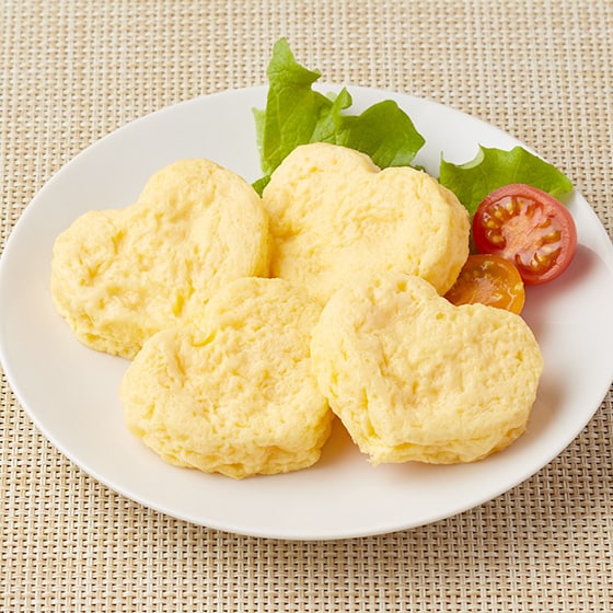 予約】やさしい味付け ハートプレーンオムレツ|有機野菜 通販 Oisix